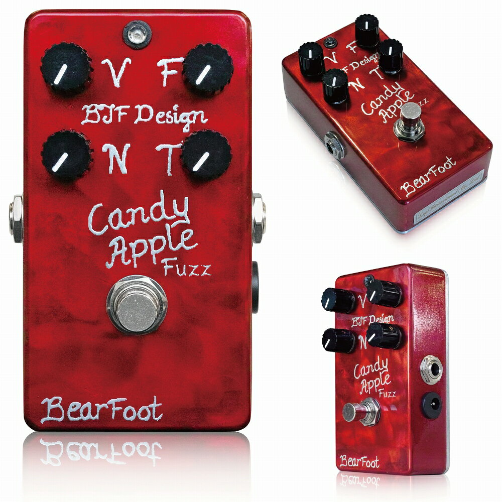 Bearfoot Guitar EffectsのCandy Apple Fuzzに2つのバリエーション