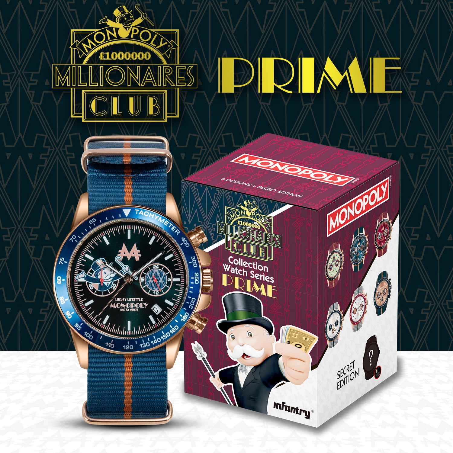 MONOPOLY Limited Edition Collectible Watch | TokeiToys
