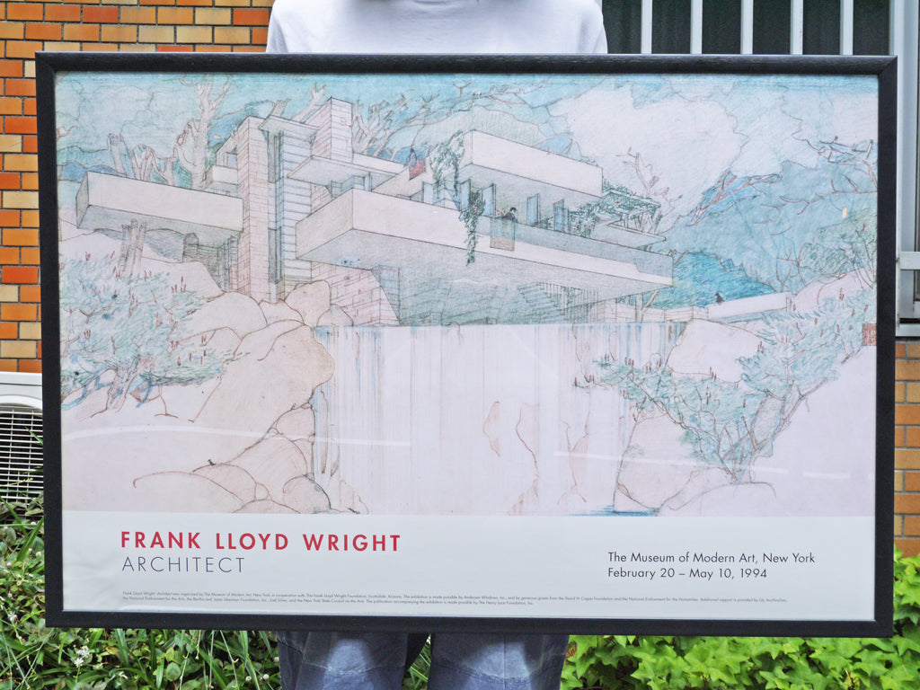 フランクロイドライト FRANK LLOYD WRIGHT アートポスター 落水荘