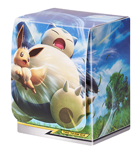 ポケモンカードゲーム デッキケース 海外版 イーブイ&カビゴン