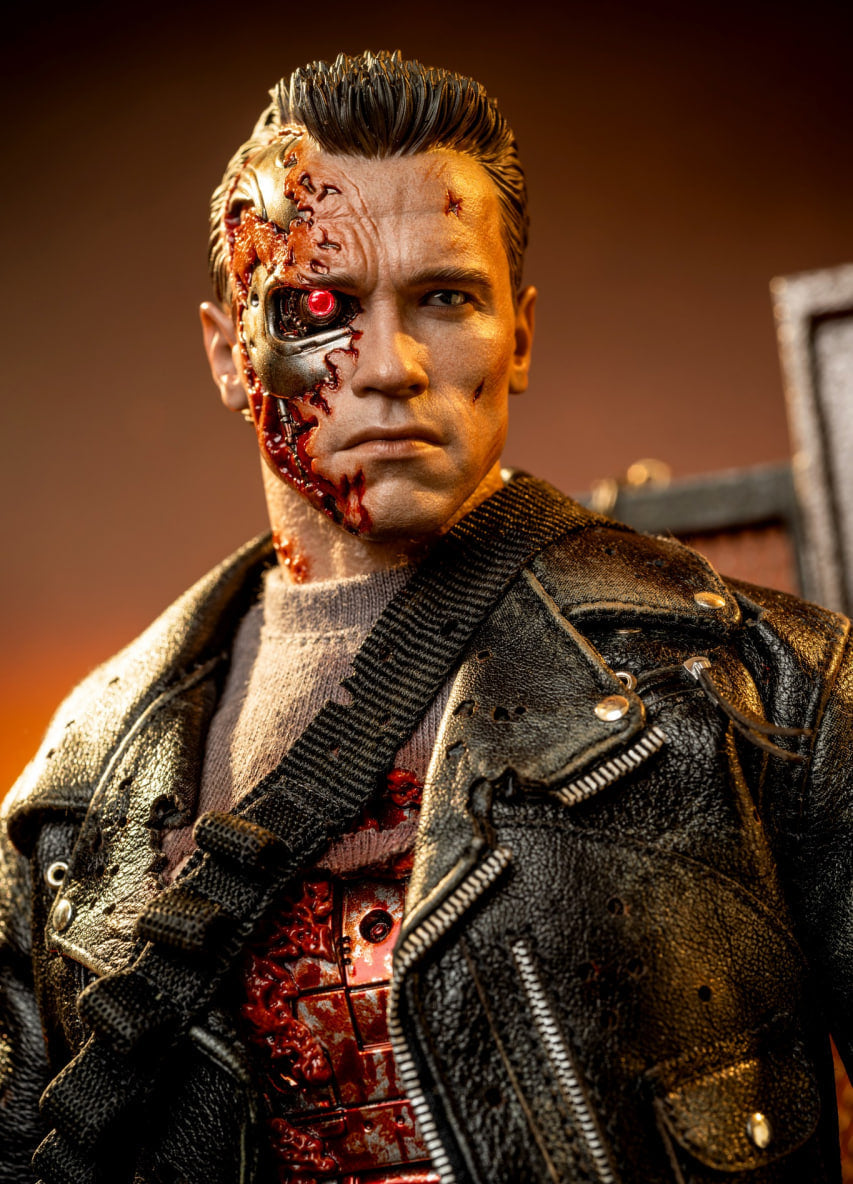 READY🔥Hot Toys DX46 Terminator 2: Judgment Day T-800 (Battle