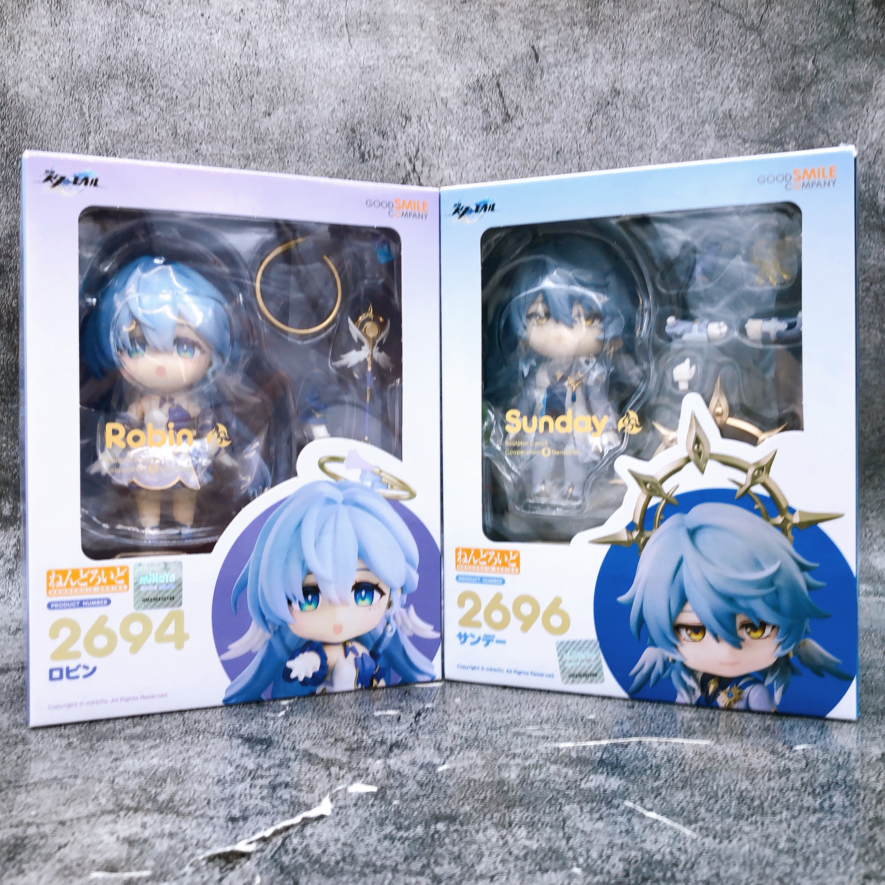 Honkai Star Rail Robin & Sunday SET Nendoroid 2694 2696 Action Figure