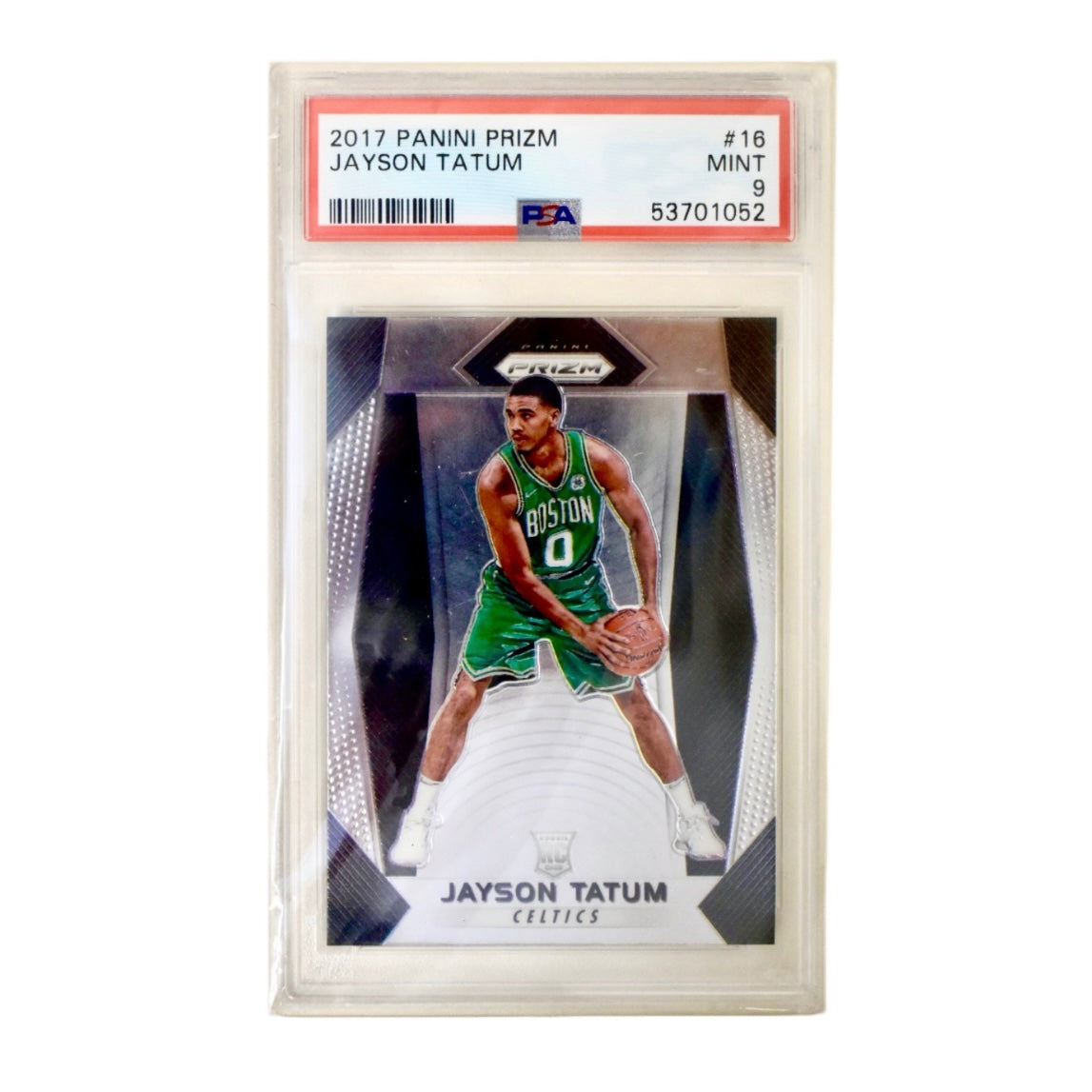 2017 Panini Prizm Jayson Tatum #16 (PSA 9) – Trader Bros. Hawaii