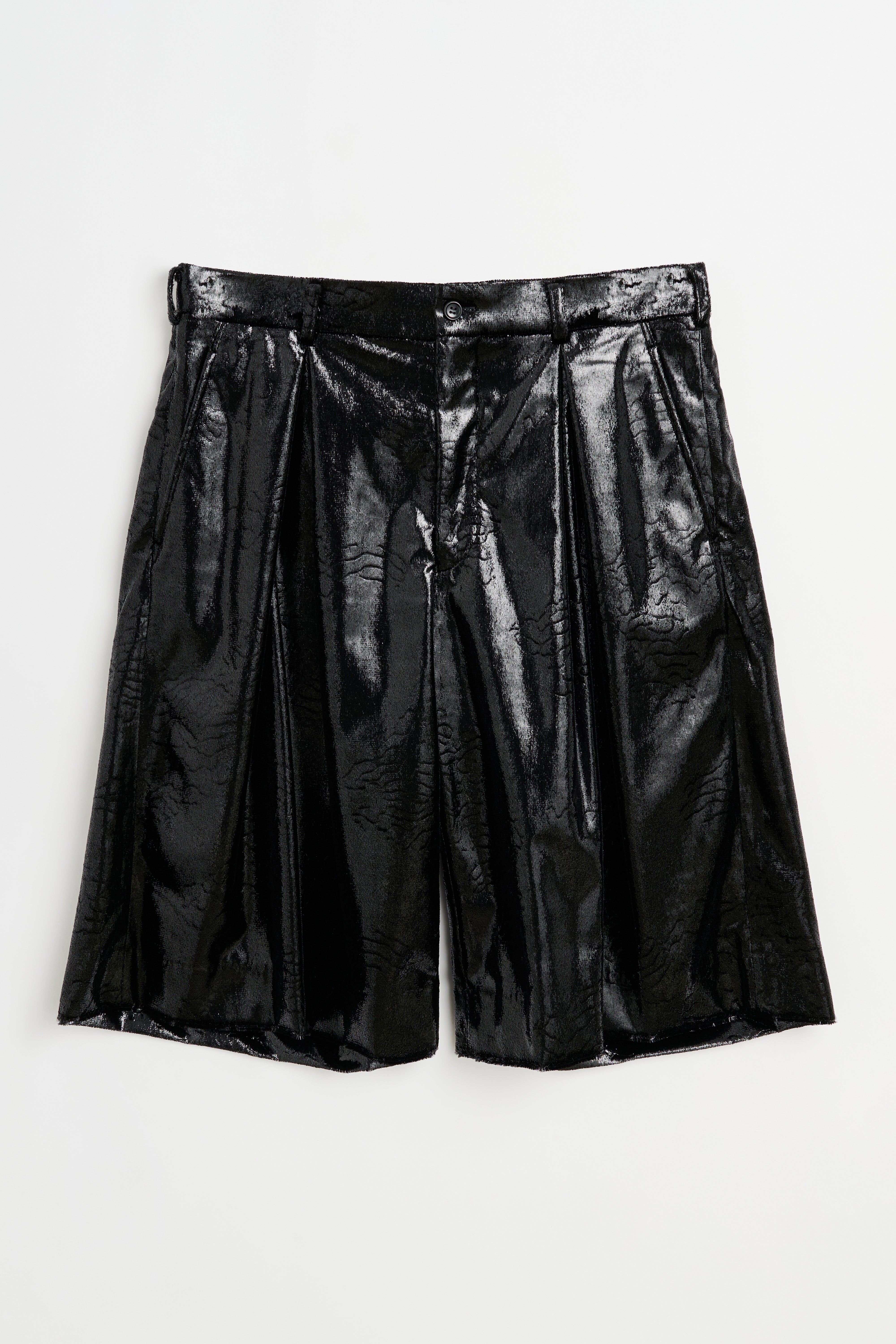 Comme des Garçons Homme Plus Shorts Shiny Black – Très Bien