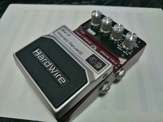 おすすめリバーブエフェクター、デジテック HardWire RV-7