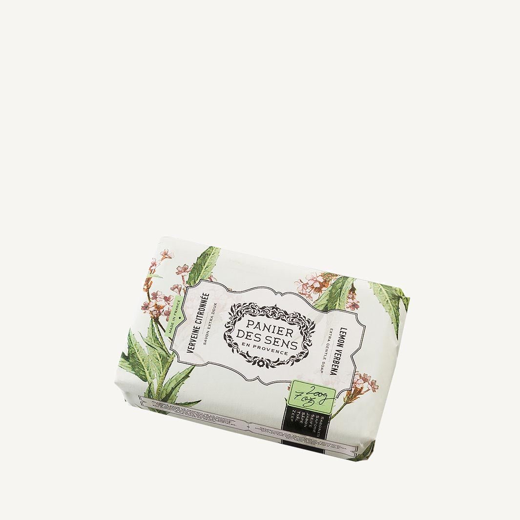 French Lemon Verbena Natural Soap Bar with Shea Butter – 7oz