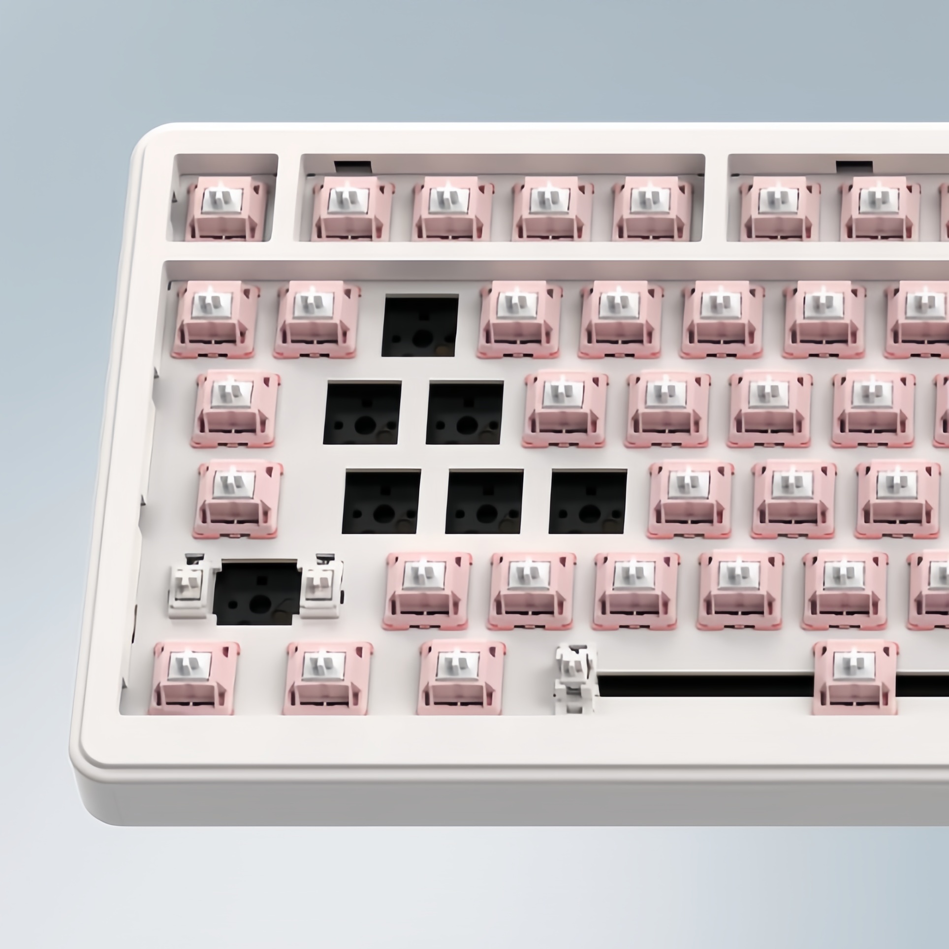 VTER K75——knob screen, wireless Bluetooth, three-mode customized