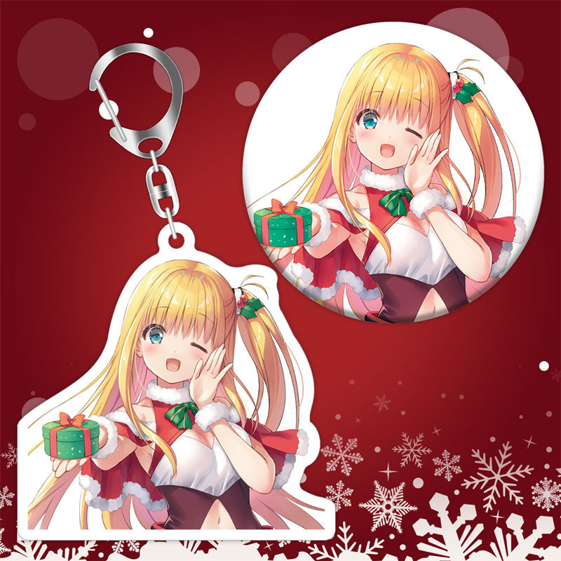 Charlotte 西森 柚咲 アクリルキーホルダー＆缶バッジセット – VA