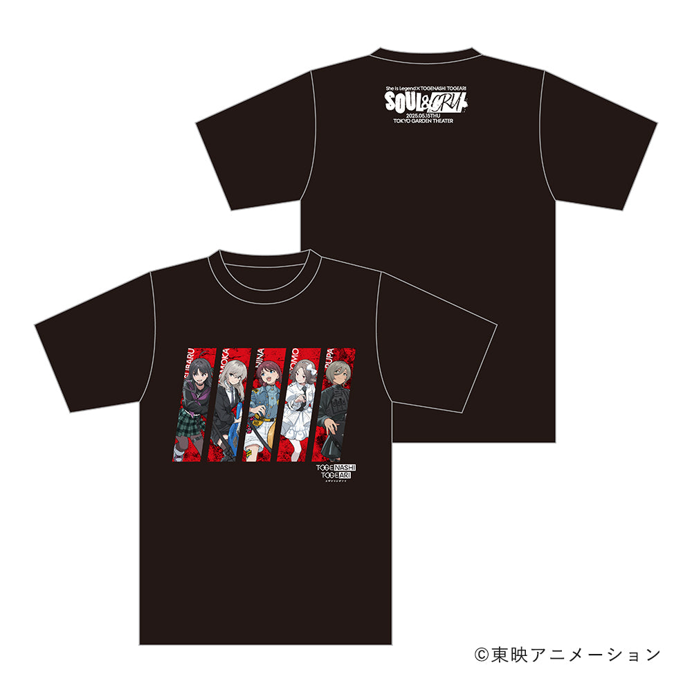 She is Legend×トゲナシトゲアリ 「SOUL & CRY」 Tシャツ – VA STORE