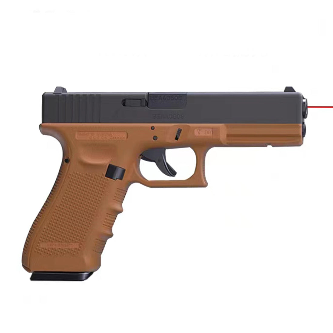 Glock17 gen4 模立方製 フィンガーアクションブローバックトイガン