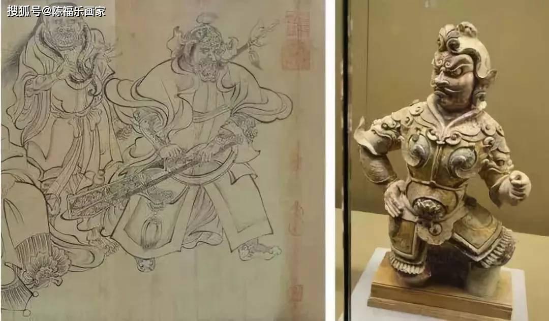 吴道子画作| 唐代丹青中的佛国和地狱_搜狐网