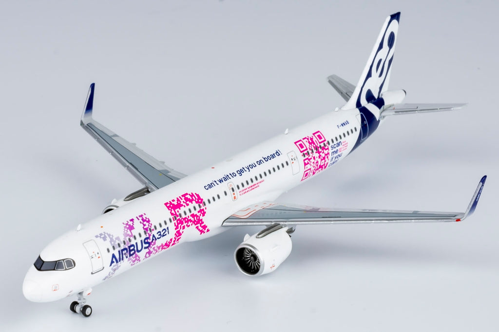 House Color Airbus A321neo XLR F-WWAB QR Code NG Models 13090