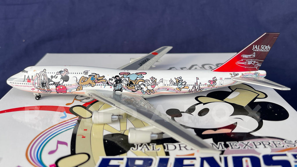 Japan Airlines Boeing 747-400D JA8908 Dream Express #1 Friends JC