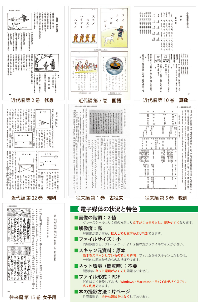 古書 『日本教科書大系 近代編10・11・12・13 算数 カバー・函付 古書