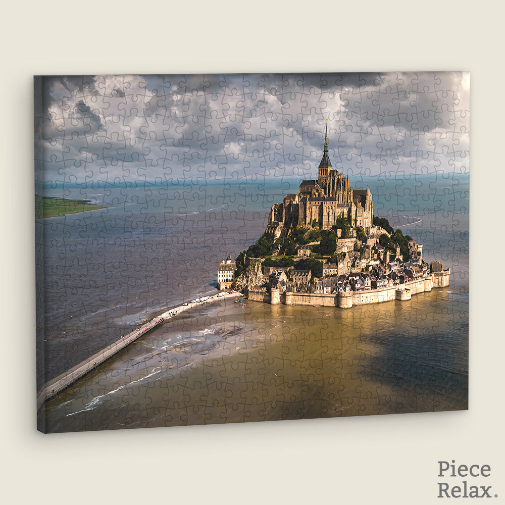PieceRelax - HN1313 - Puzzle Canvas - Henry Do - Mont Saint Michel