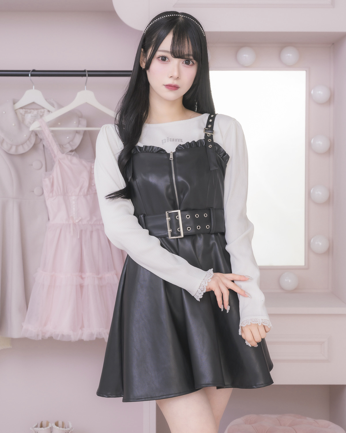 フロントファスナーフレアミニJSK – pium