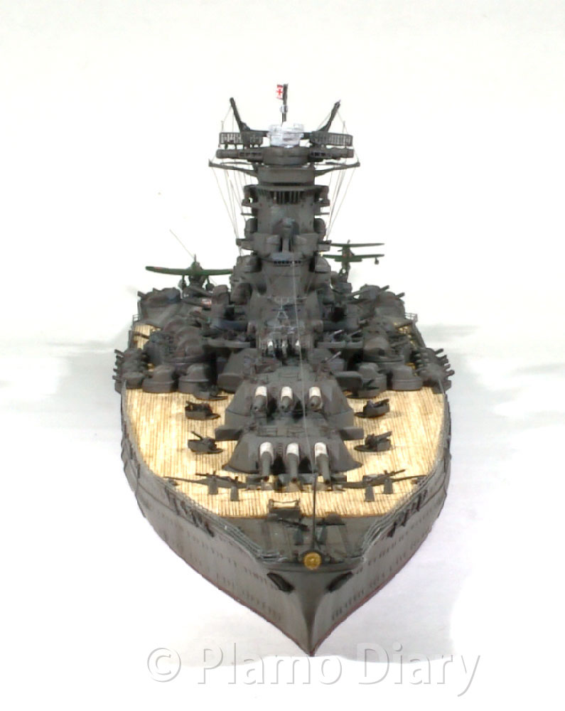 プラモ日記 » 日本帝国海軍・超弩級戦艦大和 終焉時 その18 完成!!