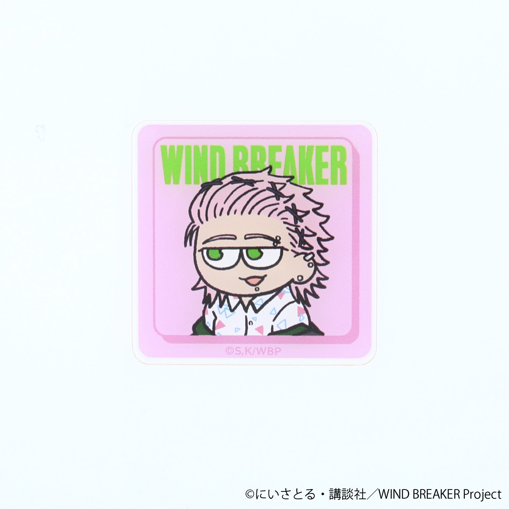 Pochimart】WIND BREAKER ジロリ アクリルステッカー 桐生 三輝【日本