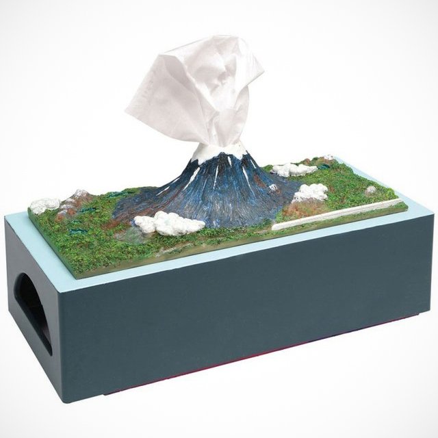 ナイスアイデア！ユニークな「富士山」のティッシュケース「Mount Fuji