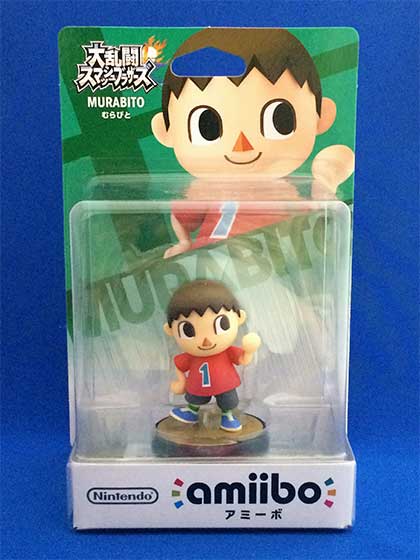 amiibo「むらびと」「ルイージ」「Wii Fitトレーナー」購入レビュー