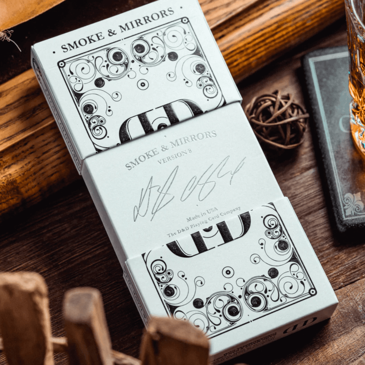 Smoke & Mirrors Playing Cards by Dan & Dave – Rare Playing Cards