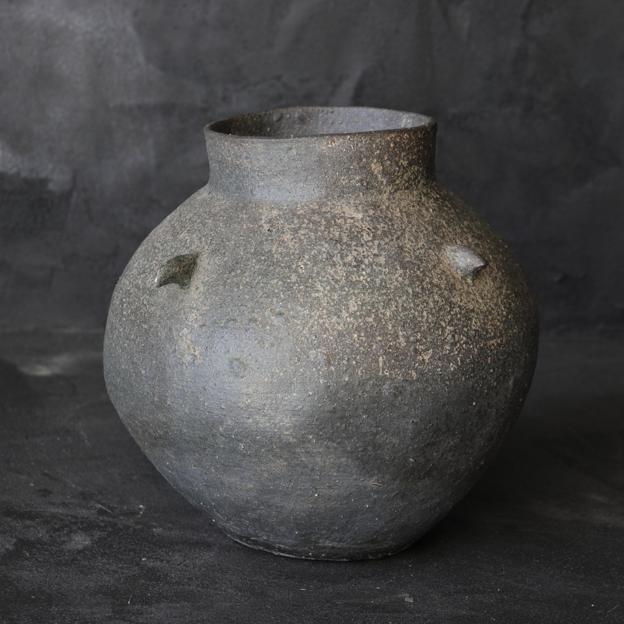 古墳時代 須恵器 把手付壺（250–581 CE） | 入蘆花（ロカニイル）