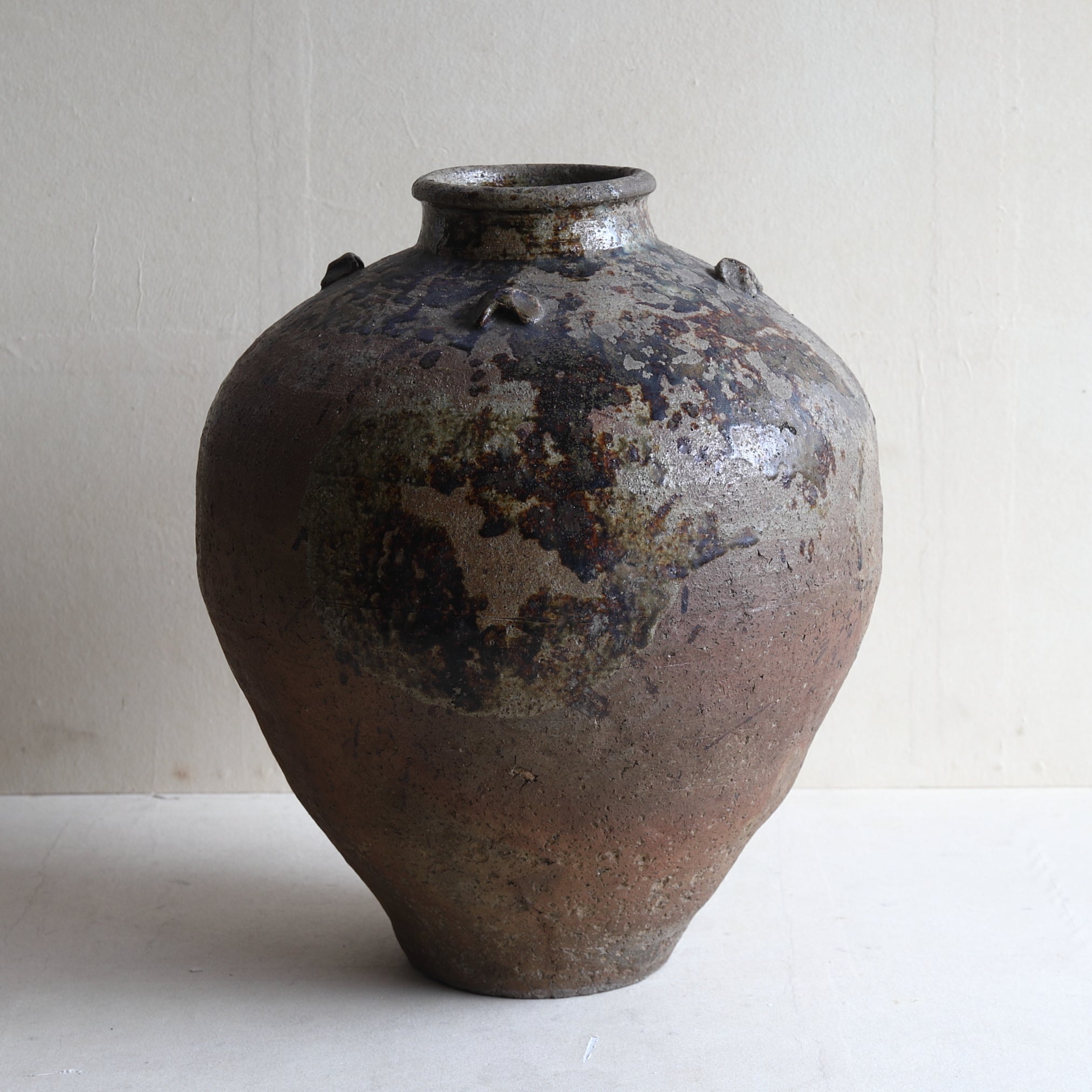 江戸時代 古丹波 四耳壺（1603–1867 CE） | 入蘆花（ロカニイル）