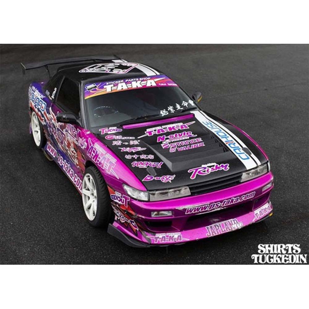 ADDICTION RC 1/10 NISSAN S13 SILVIA FUJIO EDITION CLEAR BODY SET