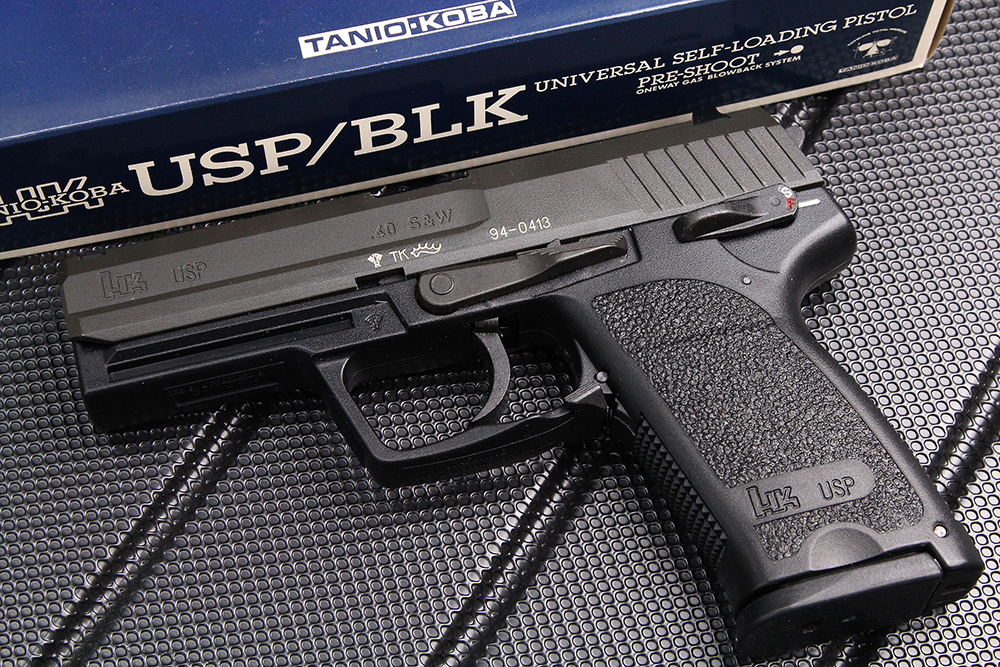 タニオコバH&K USP/BLKガスガンハンドガンABS製