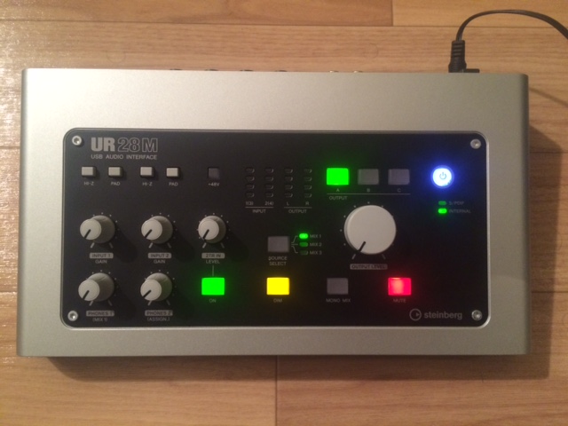 Steinberg UR28M | アレンジ（編曲）、レコーディング、ミックス