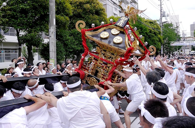 歴史の浪漫街道/ 祭りだ！神輿だ！お江戸の神輿 H27年 千住素盞雄神社