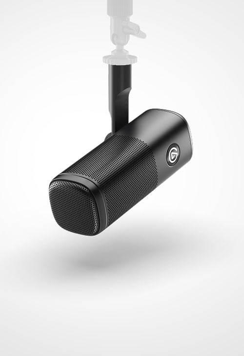 Wave DX - Black | Dynamic Vocal Microphone | Elgato