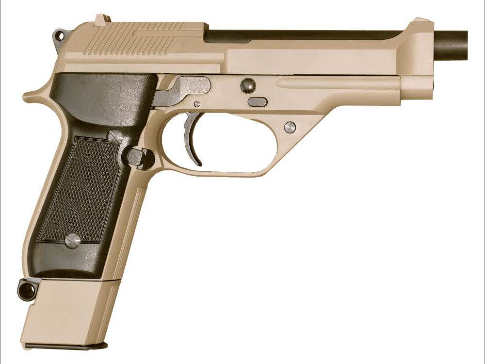 KSC】M93R デザートスパルタン ABS タンカラー ガスブローバック