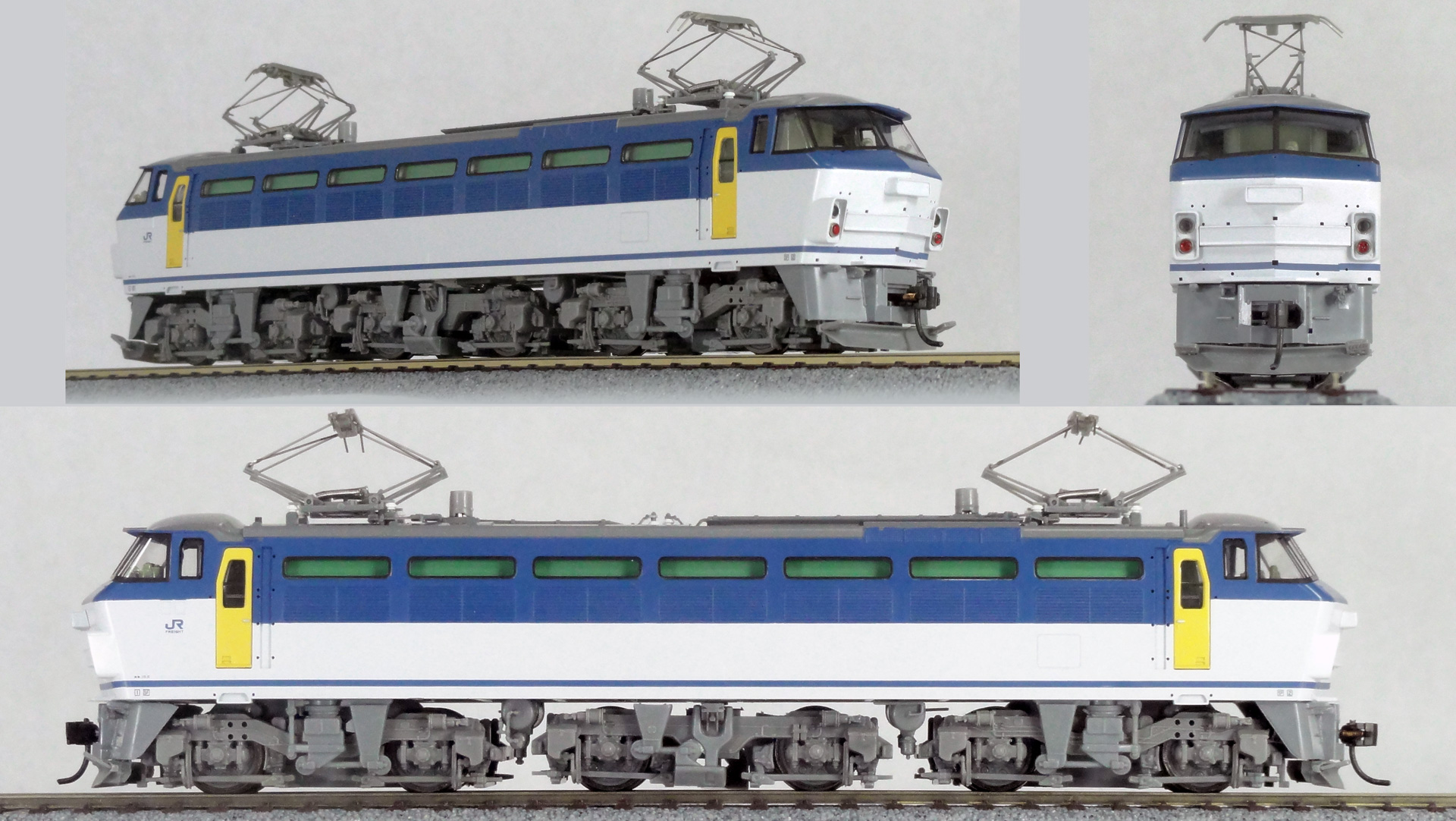 TOMIX HO】EF66形電気機関車 JR貨物更新車【HO-117】 の紹介: 三次元