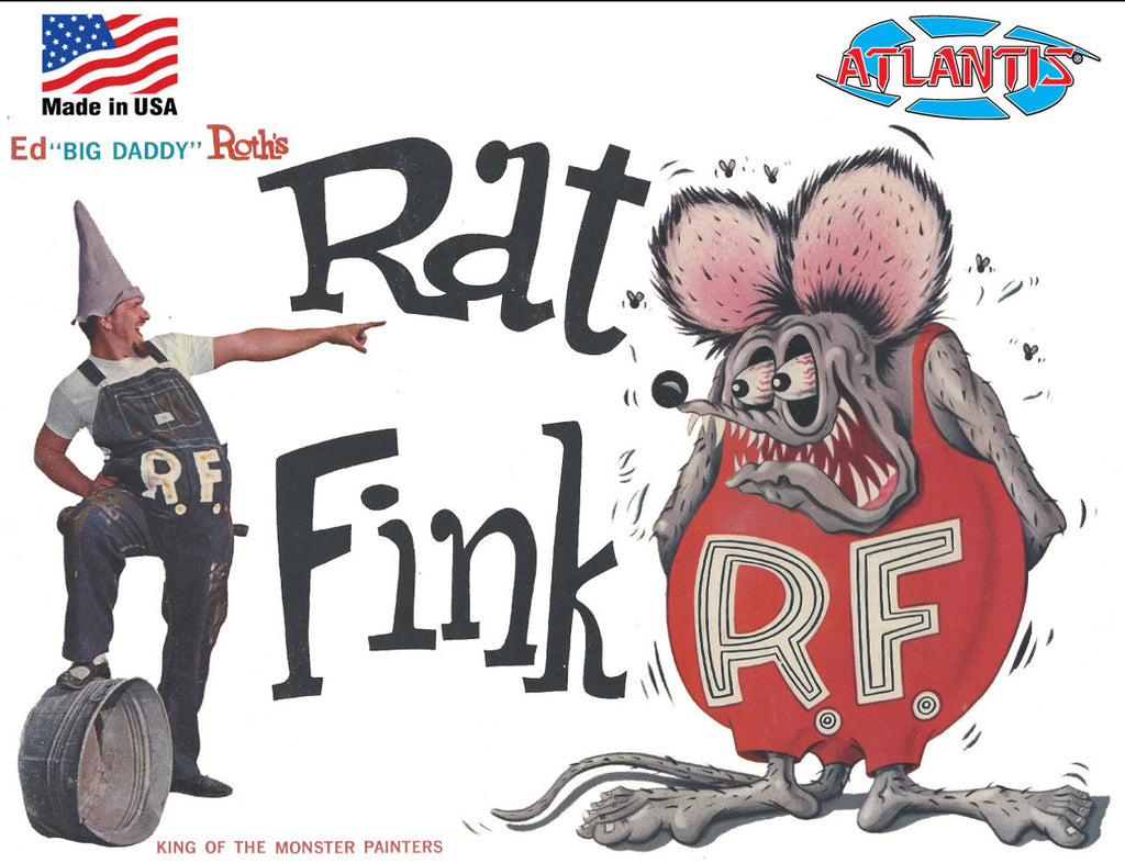 Ed Big Daddy Roth Rat Fink Model Kit – Roth Metal Flake