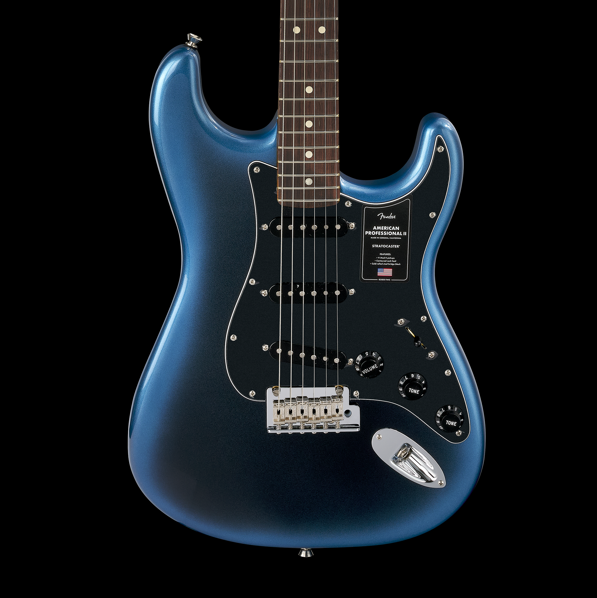 Fender American Professional II Stratocaster - Dark Night – Round