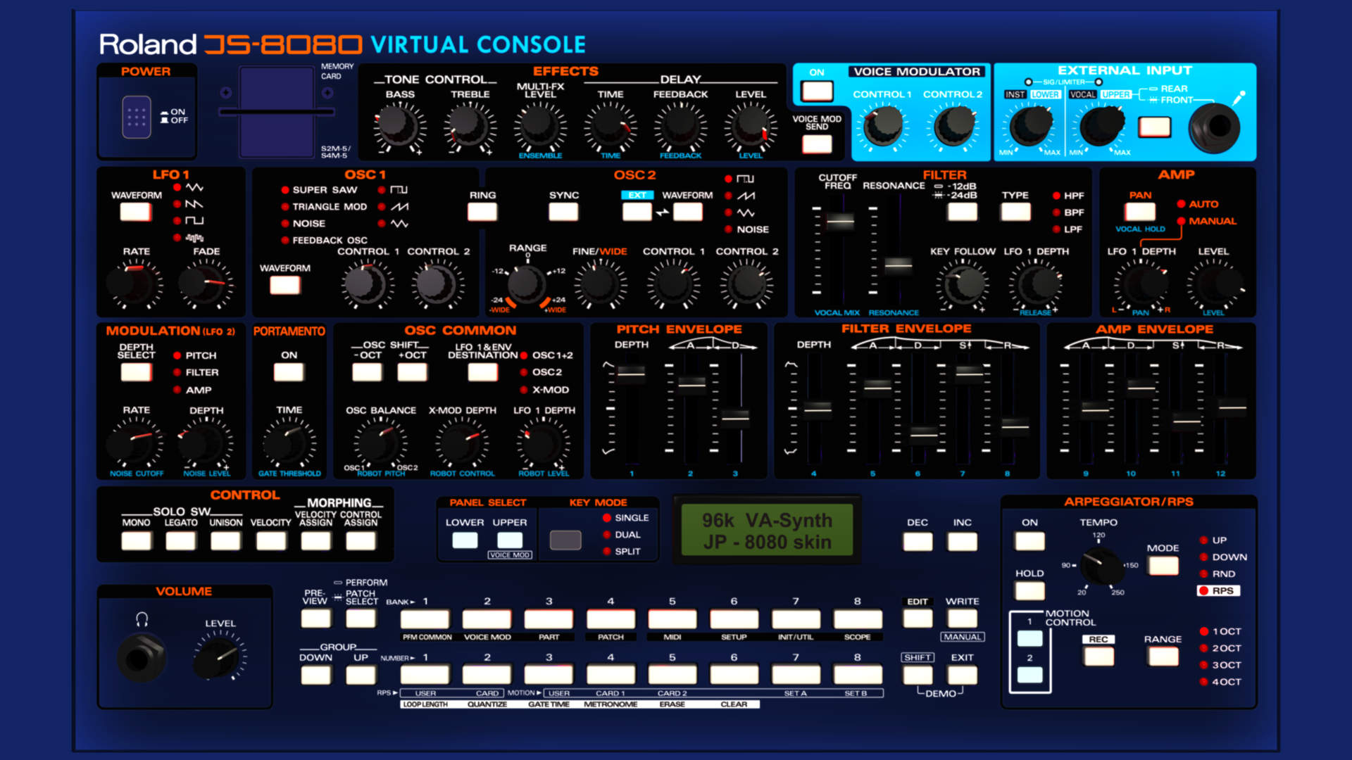 Roland JP-8080 シンセサイザー