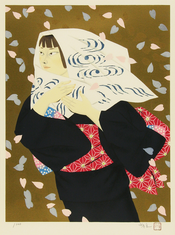 森田 曠平 「桜吹雪」 Kohei Morita - 創業36年 美術品販売 ギャラリー田辺