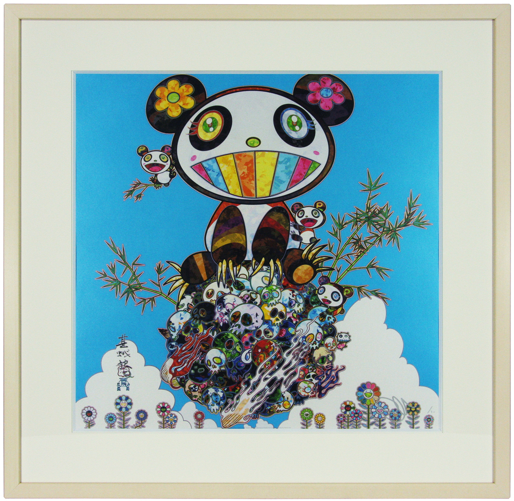 村上 隆 「パンダの親子「幸せ～」」 Takashi Murakami - 創業36年