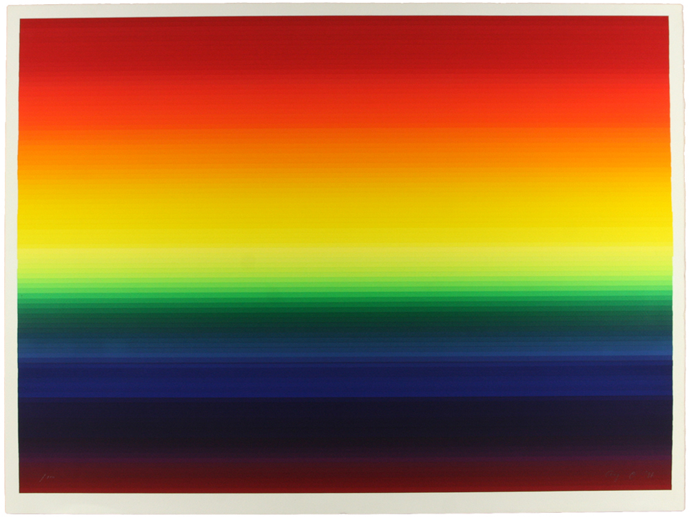 靉嘔 「96 GRADATION RAINBOW」 Ay-O - 創業36年 美術品販売 Gallery