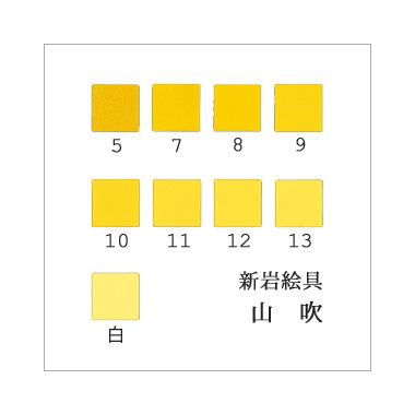 山吹（日本画用・新岩絵具）｜岩絵具販売・通販【丹青堂】 商品詳細