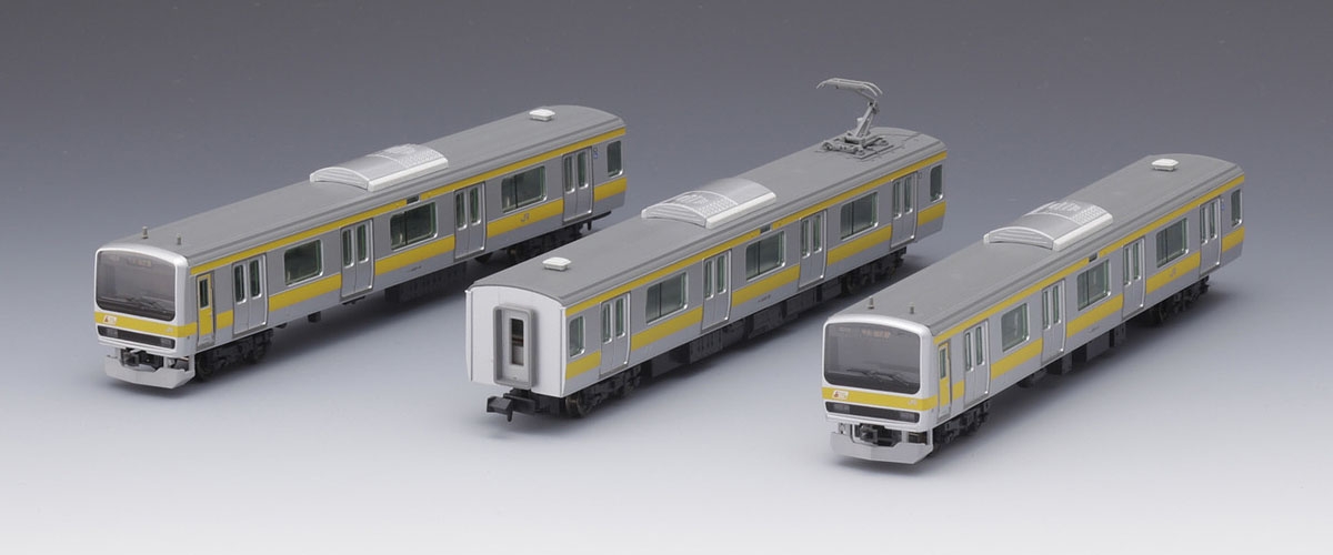 JR E231-0系通勤電車（総武線）基本セット｜鉄道模型 TOMIX 公式サイト