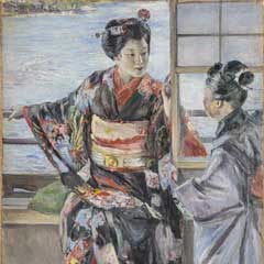 舞妓 | 黒田記念館 黒田清輝油彩画 光学調査