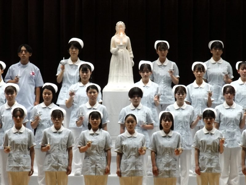 戴帽式 | 徳山看護専門学校