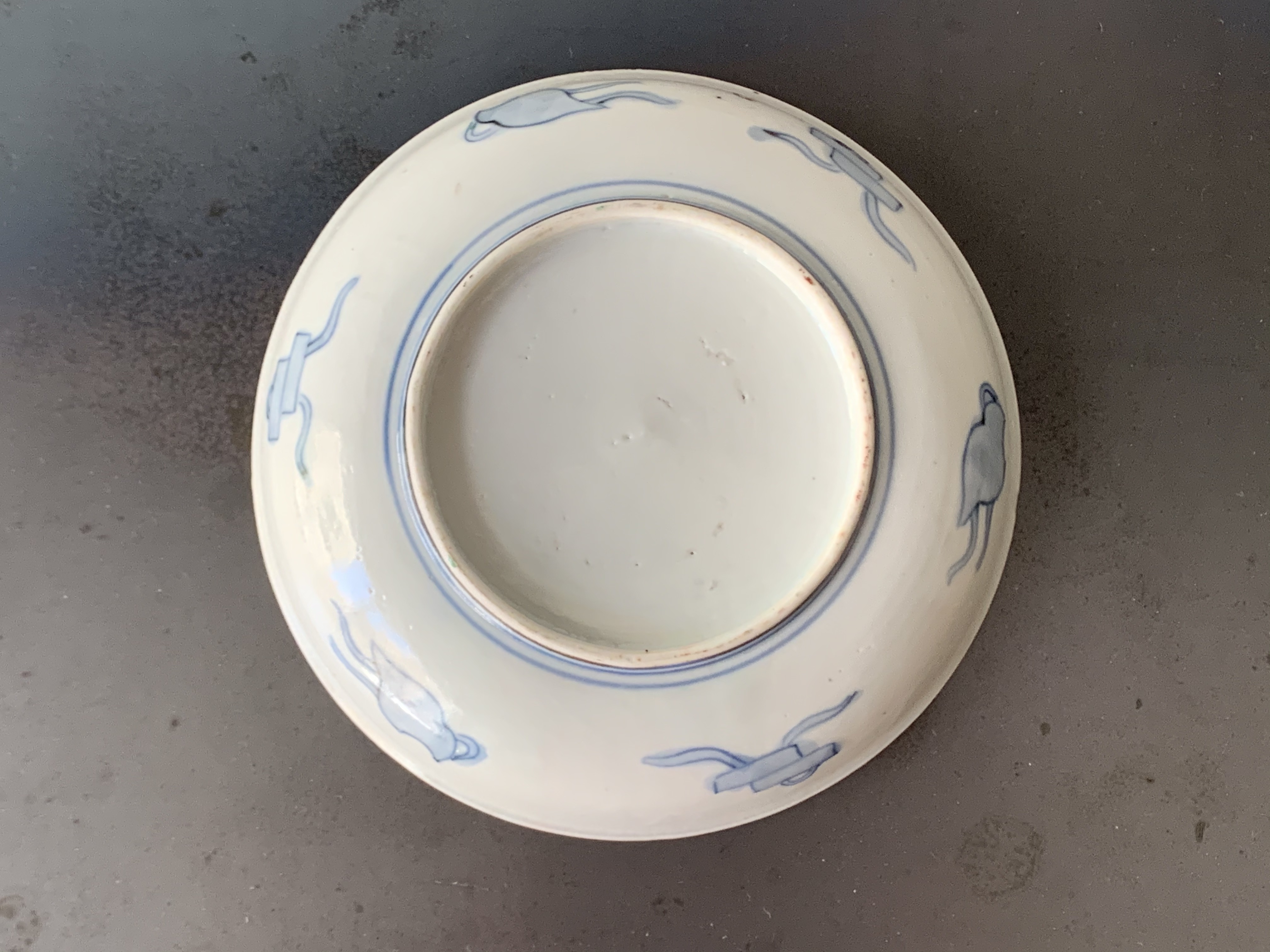古伊万里色絵兎文様皿｜古美術 桃凛