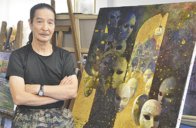 力作ずらり50点 市内絵画教室のグループ展 | 横須賀・三浦 | タウン