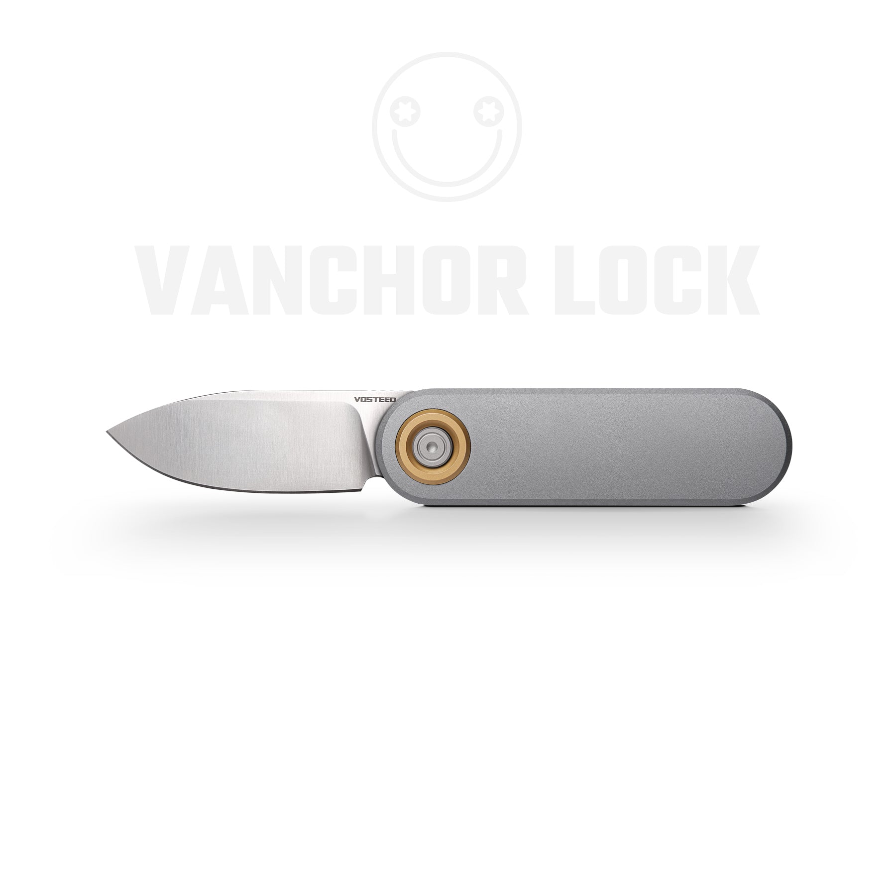 Corgi V - Minimalist Design | Gray Aluminum Vanchor Lock