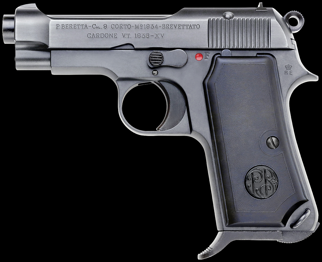 完売】WA【ベレッタ】M1934 カーボンブラックHW ver. 【WESTERN ARMS】