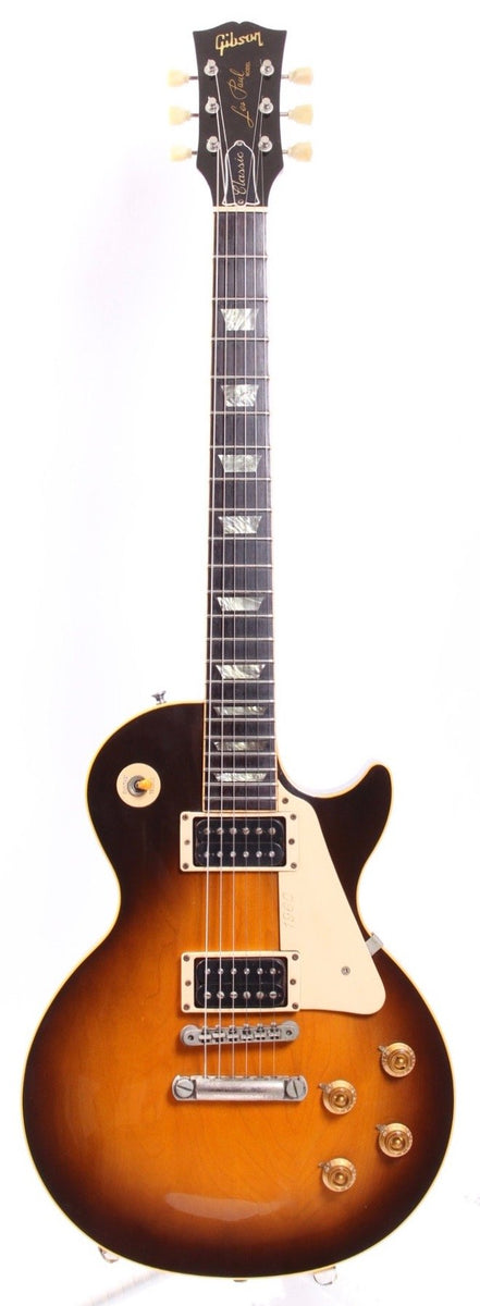 1990 Gibson Les Paul Classic vintage sunburst – Yeahman's Vintage