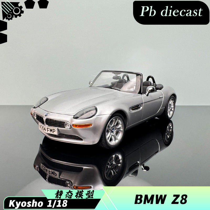 Kyosho BMW Z8 1:18 Scale Alloy Diecast Model – Interactive